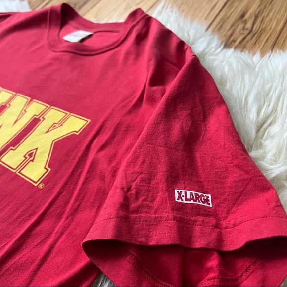 XLARGE LA Urban Streetwear Funk T-Shirt Red Large - Picture 3 of 6